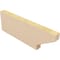 Ekena Millwork 2in. W x 8in. H x 24in. L Clemmons Woodgrain TimberThane Rafter Tail, Primed Tan RFTUR02X08X24CLERCPR - alternate 5